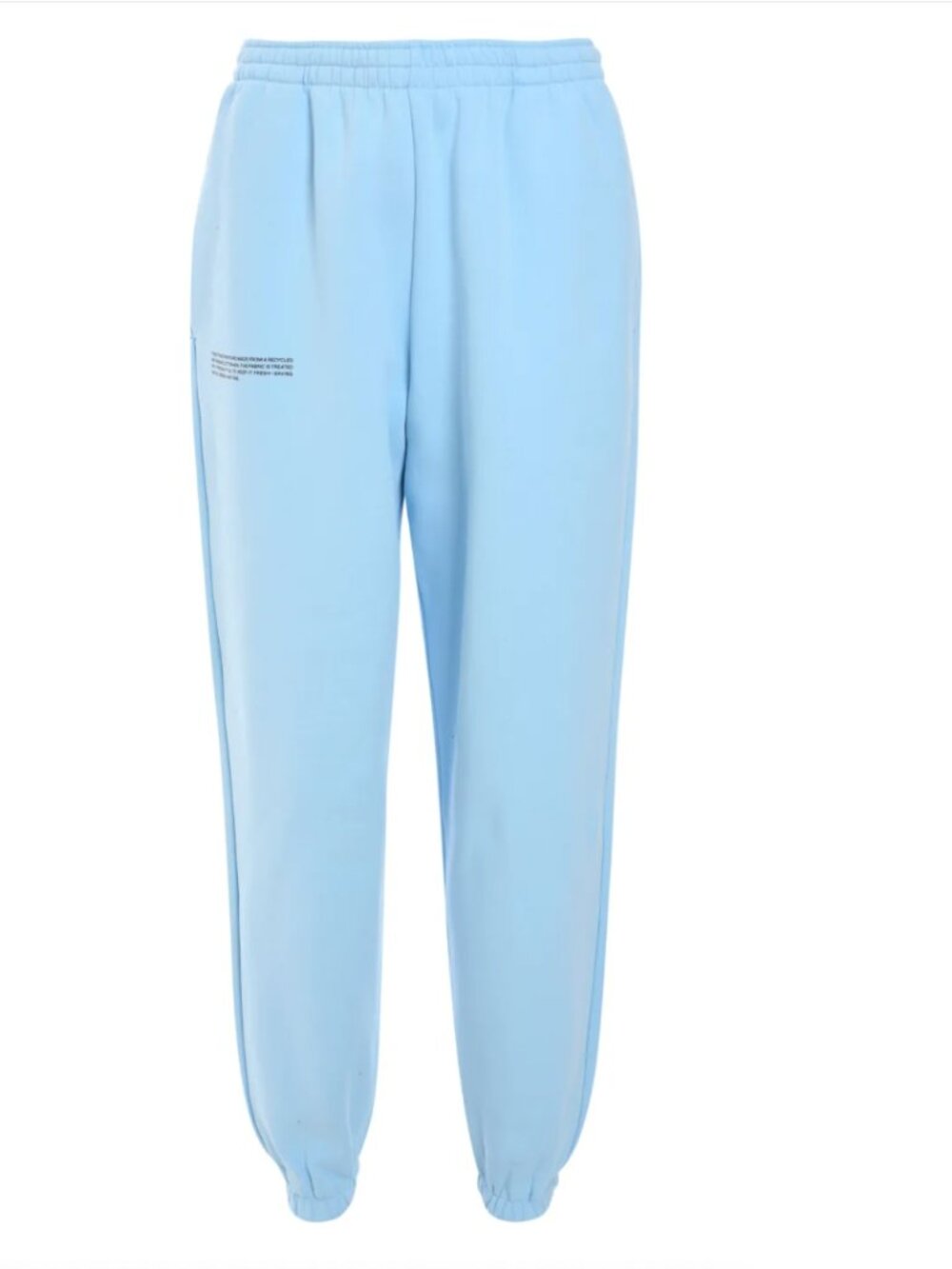 PANGAIA 365 Heavyweight Track Pants Celestial Blue Jogger Sweatpants Large